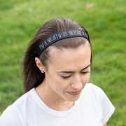 Athletic Juliband Non-Slip Headband - I'm A Nightmare Before A Run&reg;