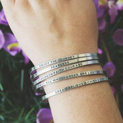 InspireME Cuff Bracelet - Enjoy the Journey