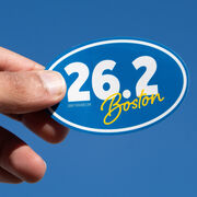 Running Sticker - Boston 26.2
