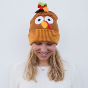 Running Knit Hat - Run Now Gobble Later® Turkey