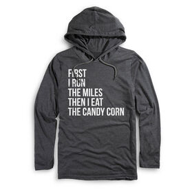 Running Lightweight Hoodie - Then I Eat The Candy Corn