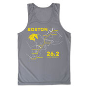 Men's Running Performance Tank Top - Boston Route