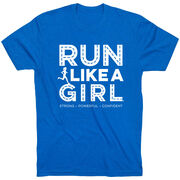 Running Short Sleeve T-Shirt - Run Like A Girl® Road