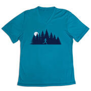 Women's Short Sleeve Tech Tee - Moonlit Run