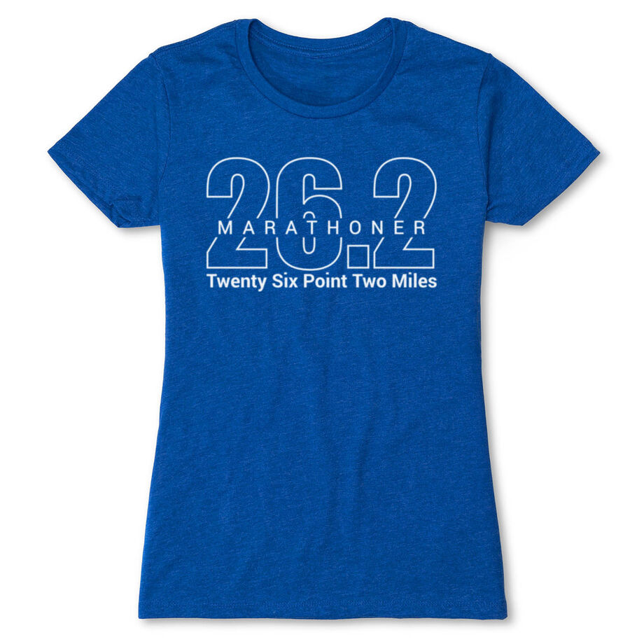 Women's Everyday Runners Tee - Marathoner 26.2 Miles