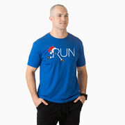 Running Short Sleeve T-Shirt - Let's Run For Christmas