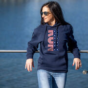 Statement Fleece Hoodie -  Patriotic Run