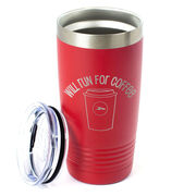 Running 20 oz. Double Insulated Tumbler - Will Run for Coffee