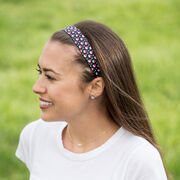 Athletic Juliband Non-Slip Headband - Wine Time