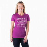 Women's Everyday Runners Tee - Please Grant Me Coffee