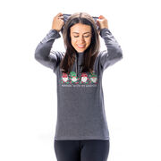 Running Lightweight Hoodie - Runnin' With My Gnomies - Christmas