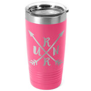 Running 20 oz. Double Insulated Tumbler - RUNR Crossed Arrows