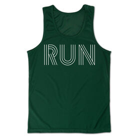 Men's Running Performance Tank Top - Run Lines