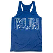 Women's Racerback Performance Tank Top - Run With Inspiration