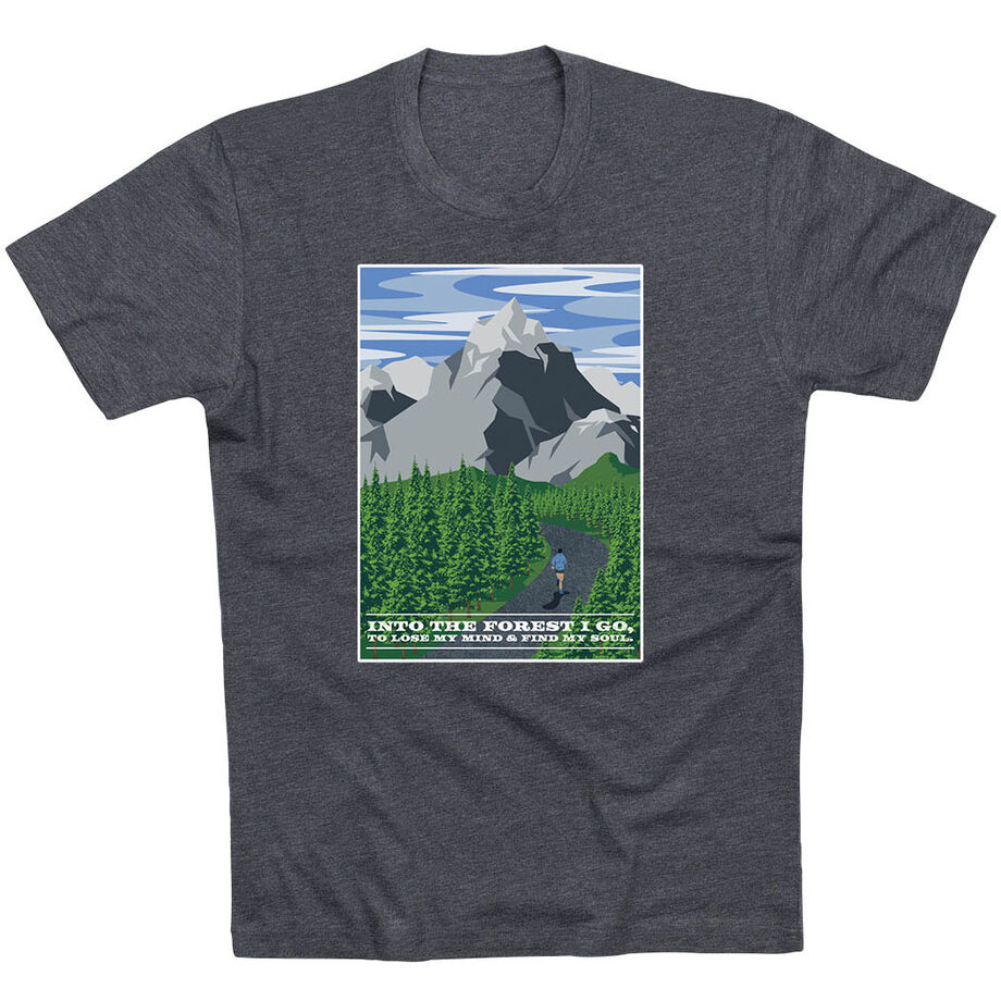 Running Short Sleeve T-Shirt - Into the Forest