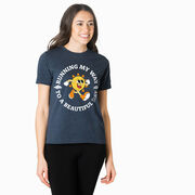 Running Short Sleeve T-Shirt - Running My Way to a Beautiful Day