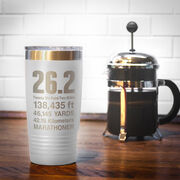 Running 20 oz. Double Insulated Tumbler - 26.2 Math Miles