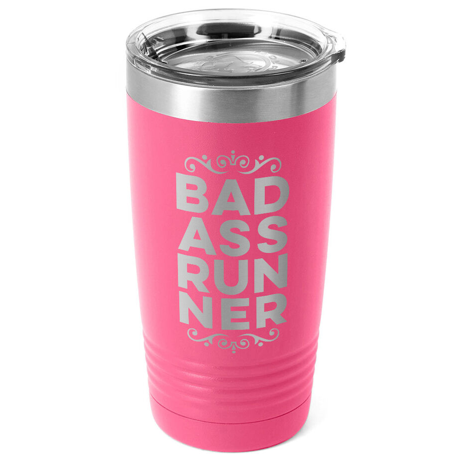 Running 20 oz. Double Insulated Tumbler - Bad ass Runner