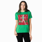 Running Short Sleeve T-Shirt - Christmas Sweater