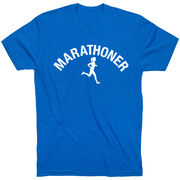 Running Short Sleeve T-Shirt - Marathoner Girl