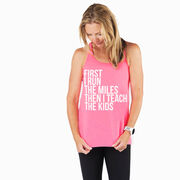 Flowy Racerback Tank Top - Then I Teach The Kids