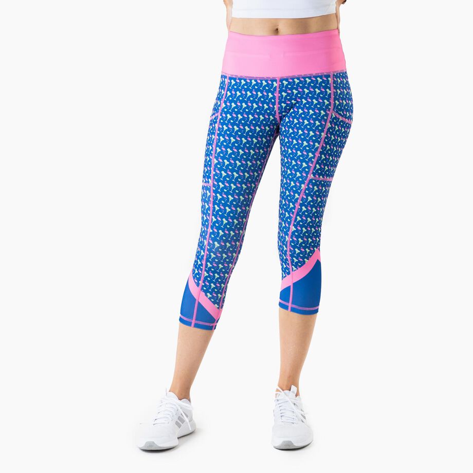 Women S Performance Capris Margarita Gone For A Run