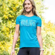 Womens Everyday Runners Tee Run With Inspiration