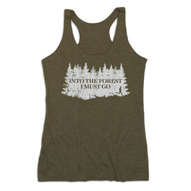 Women's Everyday Tank Top - Into the Forest I Must Go Running