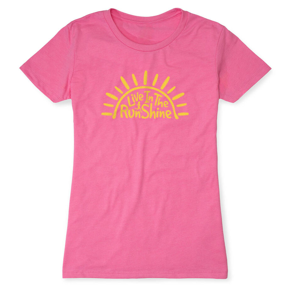 Women's Everyday Runners Tee - Live In The RunShine