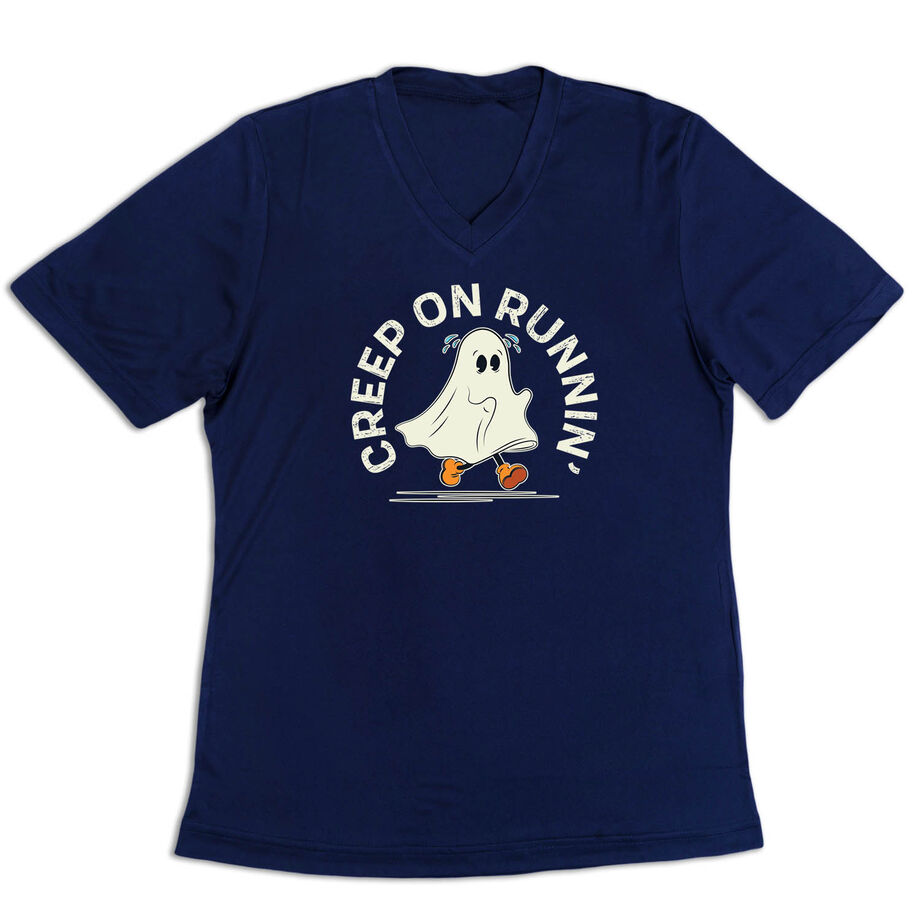 Women's Short Sleeve Tech Tee - Creep On Runnin'