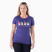 Women's Everyday Runners Tee - Runnin' With My Gnomies&reg; - Christmas