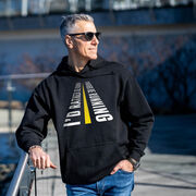 Statement Fleece Hoodie - I'd Rather Be Running