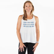 Flowy Racerback Tank Top - In My Runner Era