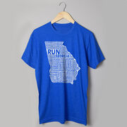 Running Short Sleeve T-Shirt - Georgia State Runner 