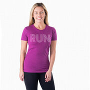 Women's Everyday Runners Tee - Run Lines