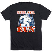 Running Short Sleeve T-Shirt - Yeti, Set, Run