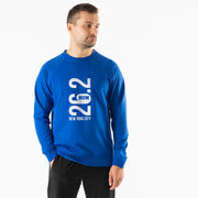 Running Raglan Crew Neck Pullover - New York City 26.2 Vertical