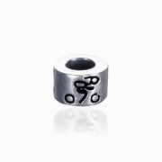 Sterling Silver Cyclist Large Hole Bead
