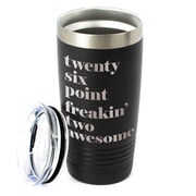 Running 20 oz. Double Insulated Tumbler - Run Mantra Awesome