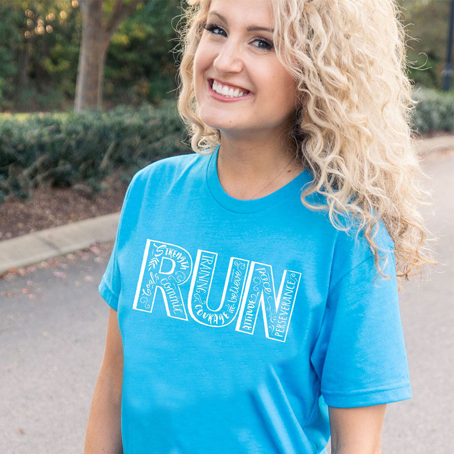 Running Short Sleeve T-Shirt - Run With Inspiration
