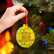 Pickleball Ceramic Ornament - Jingle All The Way