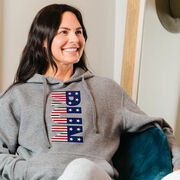 Statement Fleece Hoodie -  Patriotic Run