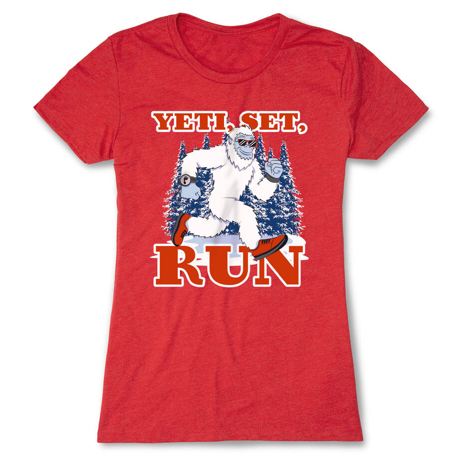 Women's Everyday Runners Tee - Yeti, Set, Run