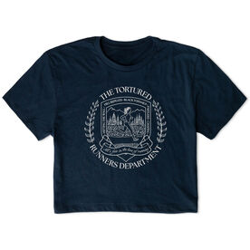 Running Short Sleeve Crop Tee - The Tortured Runners Department