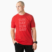 Running Short Sleeve T-Shirt - Sunday Runday (Stacked)