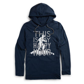 Running Lightweight Hoodie - This Is My Happy Hour Hiker