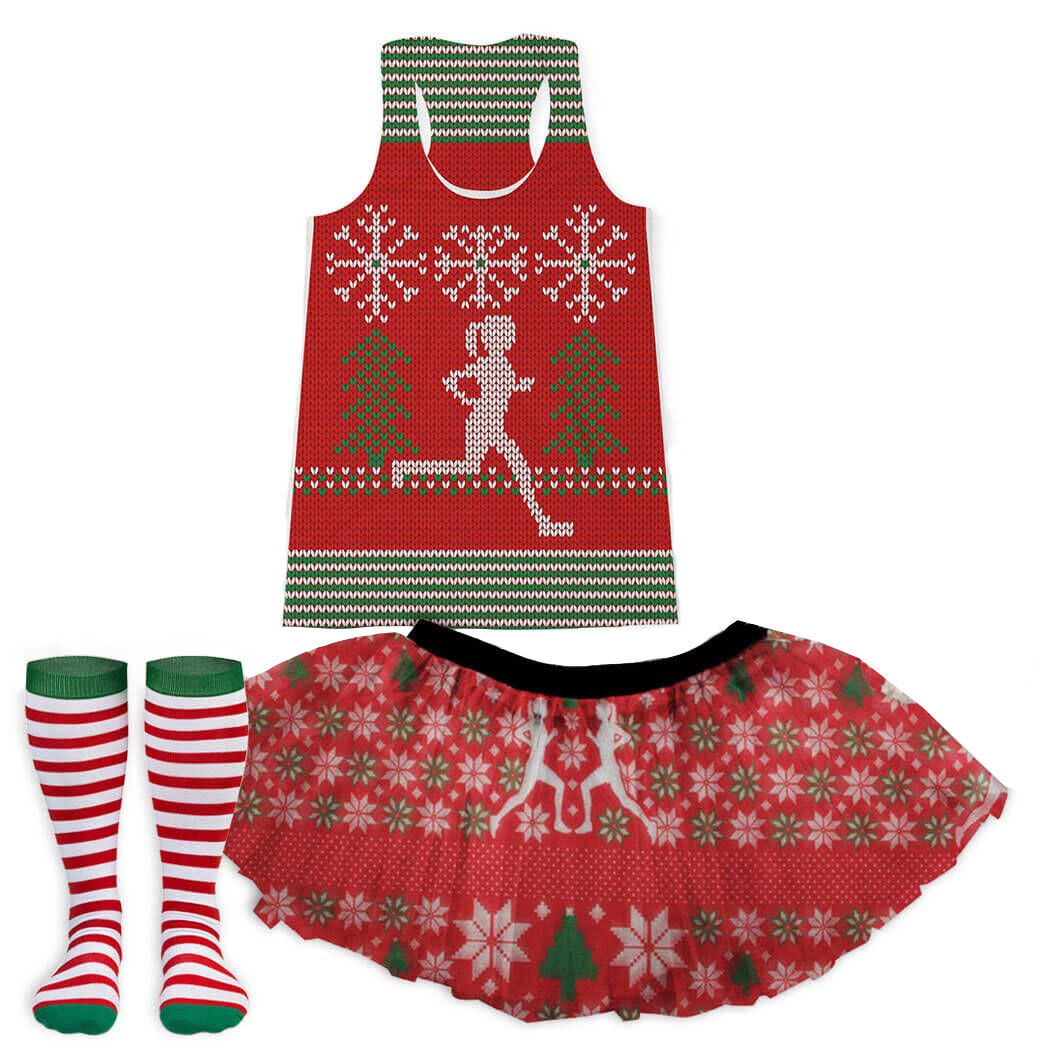 christmas running outfit