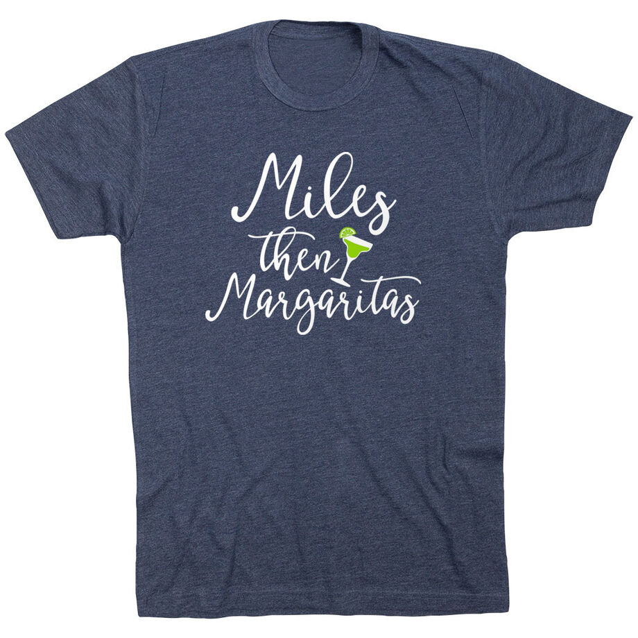 Running Short Sleeve T-Shirt - Miles Then Margaritas