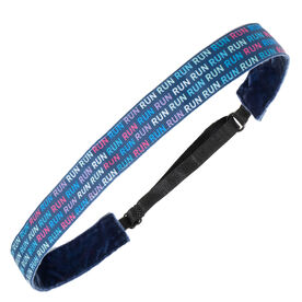 Athletic Juliband Non-Slip Headband - Run Pattern