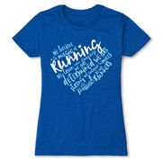 Women's Everyday Runners Tee - Live Love Run Heart